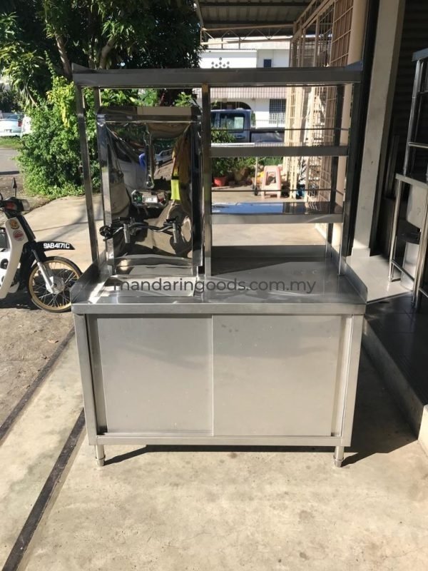 Stainless Steel Coffee Maker Stall