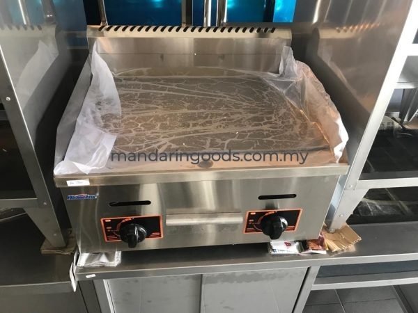 Gas griddle flat plate width 55cm
