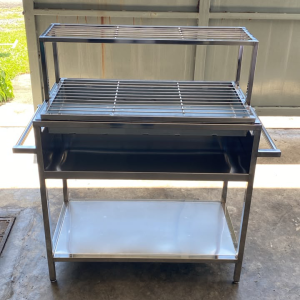Stainless Steel BBQ Satay Grill Stall